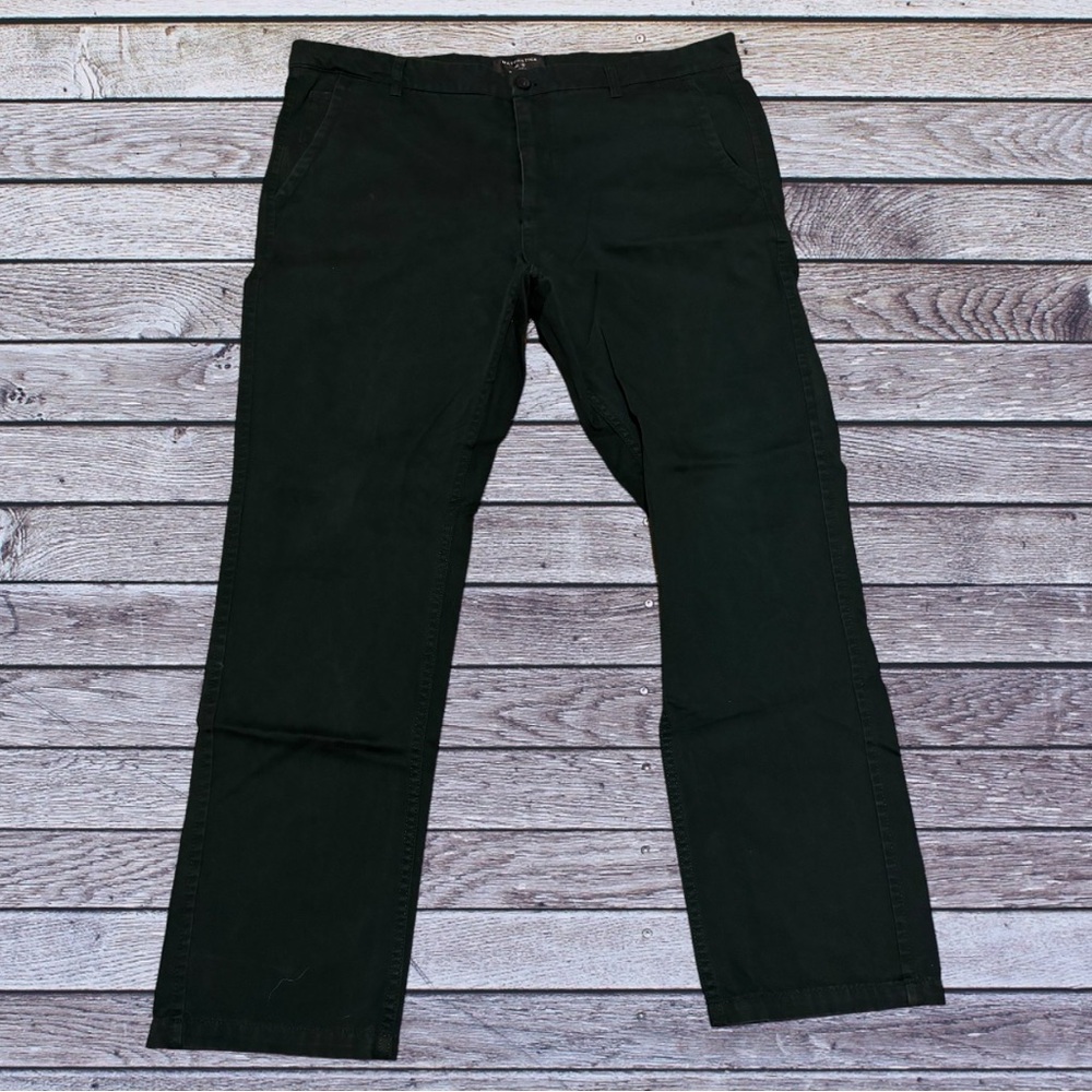 Green Men’s Pants Matchstick Dark Wash Pants Forest Green Jeans Gorpcore Skinny